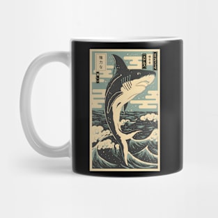 The Shark Ukiyo e Mug